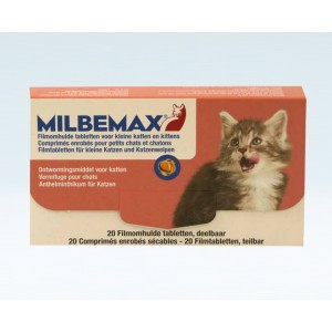 Milbemax Kleine katten en kittens 2 Tabletten