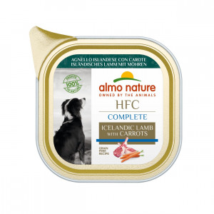 Almo Nature HFC Complete IJslands lamsvlees nat hondenvoer (85 gram) 1 tray (17 x 85 g)