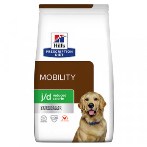 Hill's Prescription Diet J/D Mobility Reduced Calorie hondenvoer 12 kg