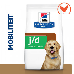 Hill's Prescription Diet J/D Mobility Reduced Calorie hondenvoer