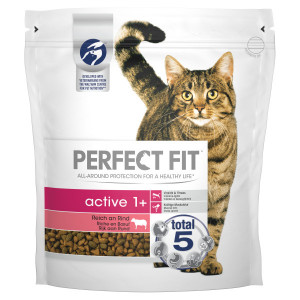 Afbeelding Perfect Fit Droogvoer Active Rund - Kattenvoer - 1.4 kg door Brekz.nl