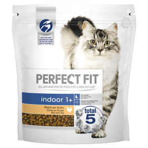 Perfect Fit Indoor 1+ met kip kattenvoer 1,4 kg