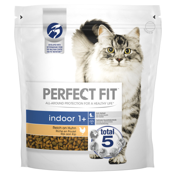 Perfect Fit Indoor 1+  met kip kattenvoer