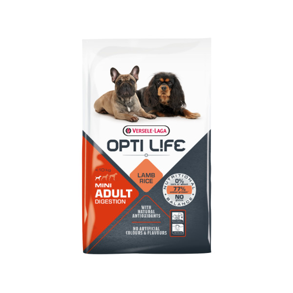 Opti Life Opti Life Mini Adult Digestion hondenvoer 7,5 kg