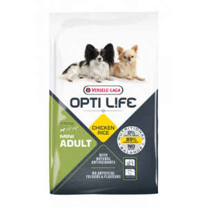 Afbeelding Opti Life Adult Mini hondenvoer 2,5 kg door Brekz.nl