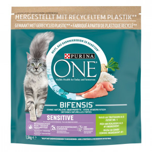 Purina One Sensitive met kalkoen kattenvoer 2 x 7,5 kg afbeelding