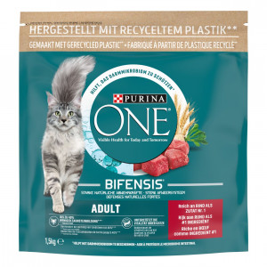 Purina One Adult met rund kattenvoer 2 x 1,5 kg afbeelding