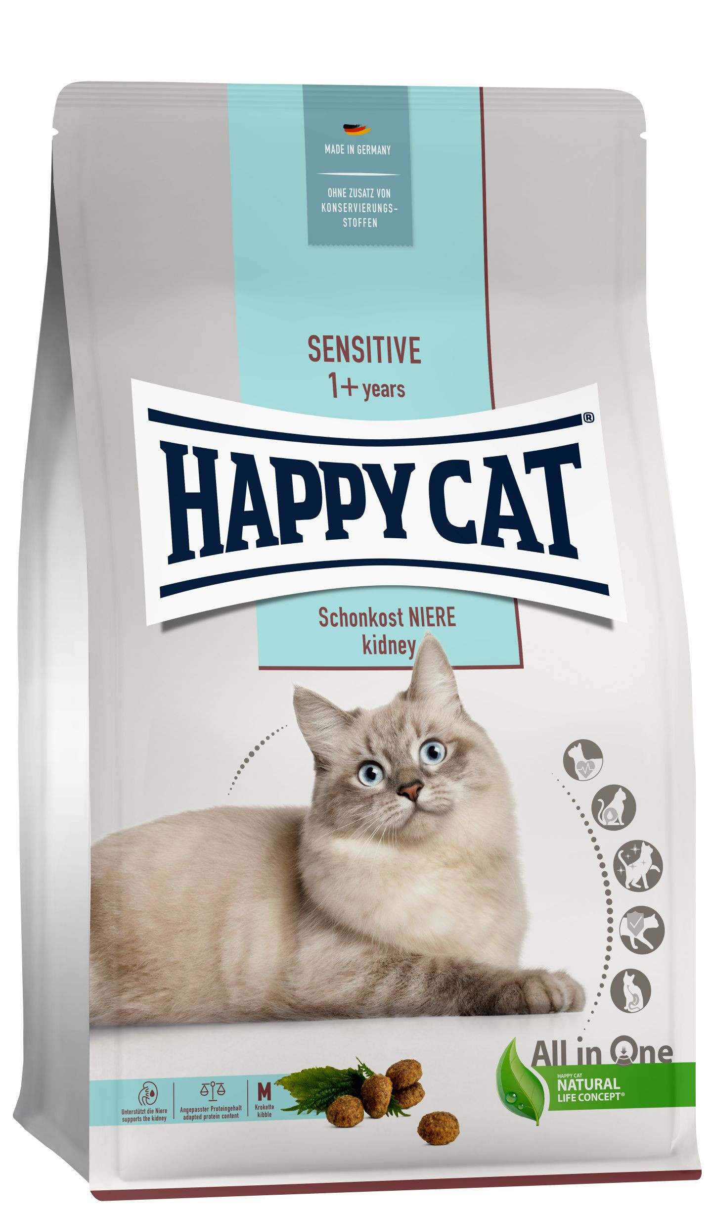 Happy Cat Adult Sensitive Nierdieet kattenvoer