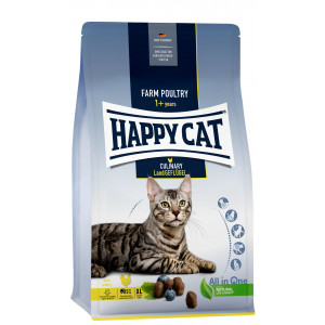 Afbeelding Happy Cat Adult Culinary Land Geflügel (met gevogelte) kattenvoer 1,3 kg door Brekz.nl