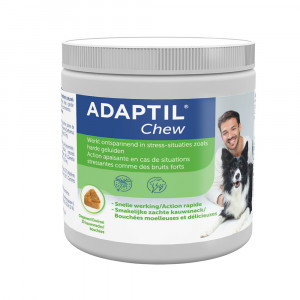 Afbeelding Adaptil Chews - Kauwsnack - Anti stressmiddel - 30 tab door Brekz.nl