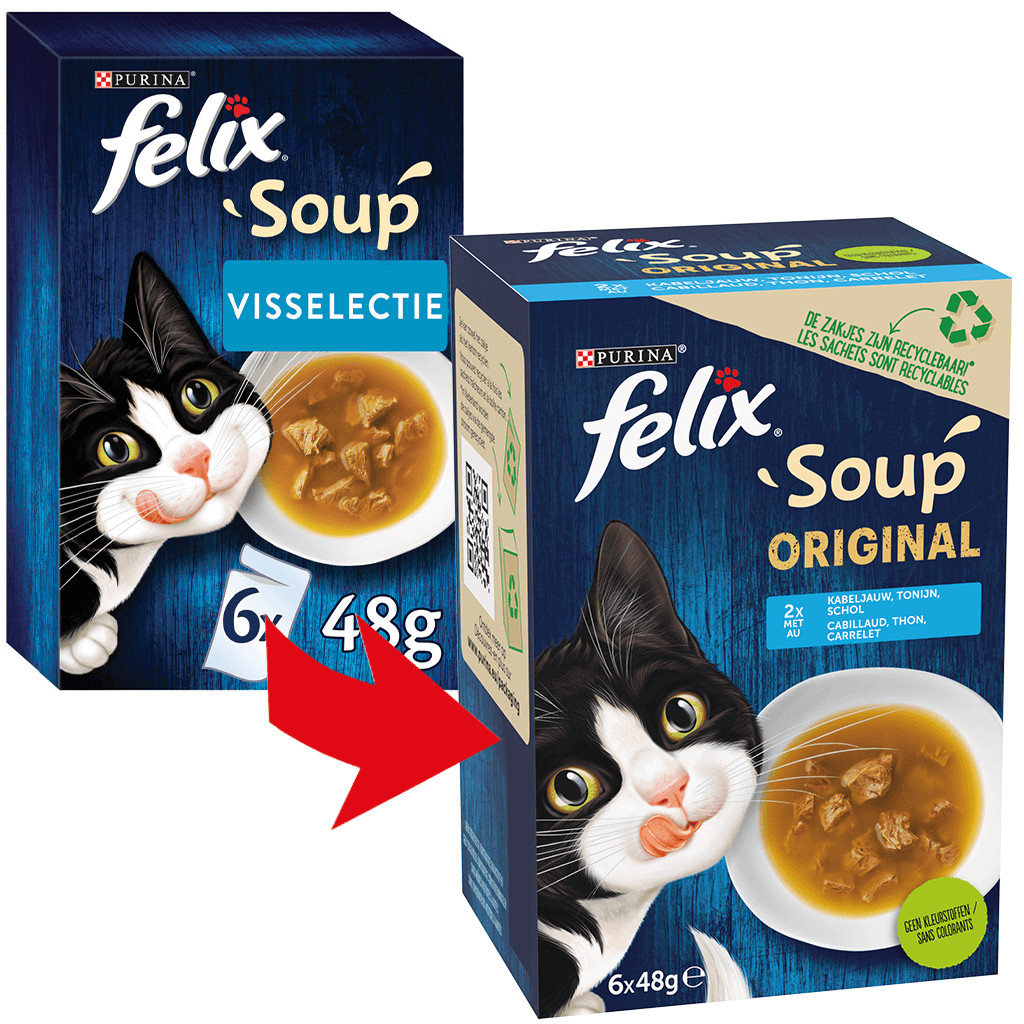 Felix Soup Combipack Kattensoep