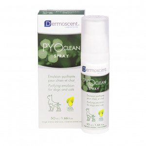 Dermoscent PYOclean Spray voor hond en kat - 50ml