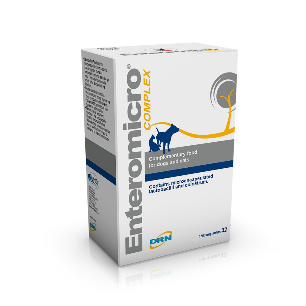 Enteromicro Complex tabletten voor hond en kat