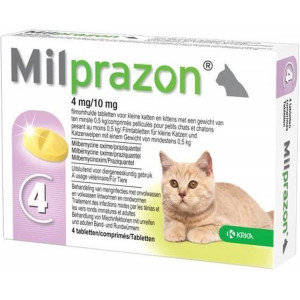 Milprazon Ontwormingsmiddel kat en kitten (0,5 - 2 kg)