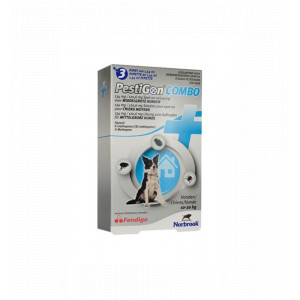 Pestigon Combo Spot-On voor honden van 10 tot 20 kg 3 pipetten