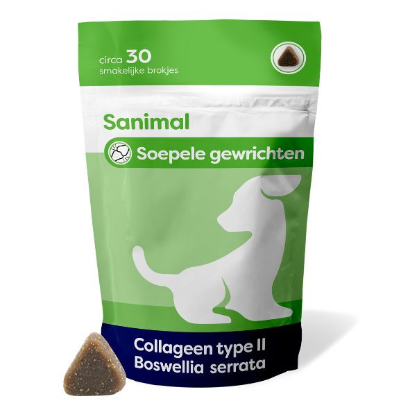 Sanimal Soepele gewrichten met Boswellia voor de hond