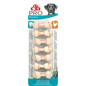 Afbeelding 8in1 Delights Pro Dental Kip - Hondensnacks - Xsmall door Brekz.nl