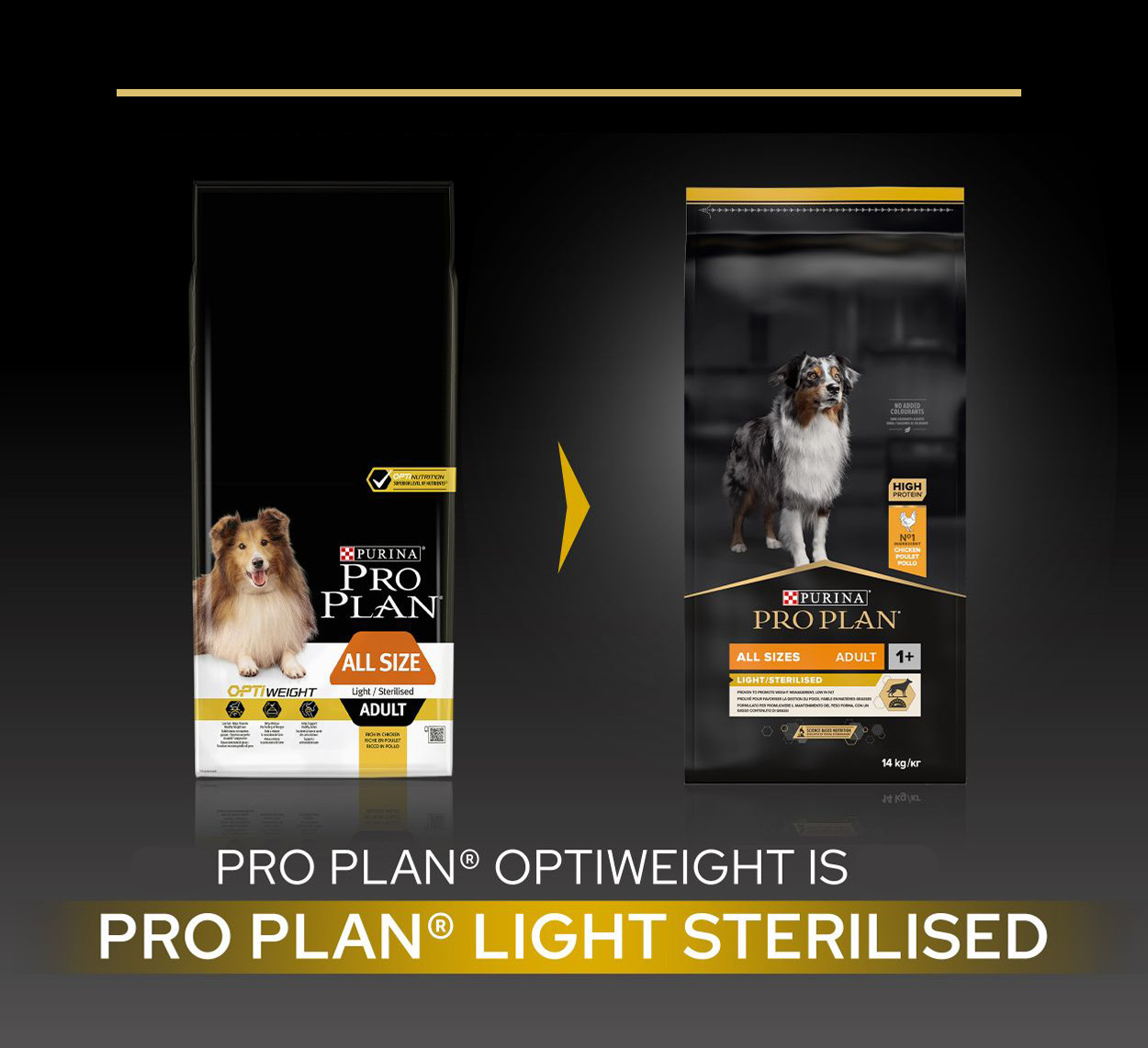 Pro Plan Optiweight All Size Light/Sterilised Adult hondenvoer
