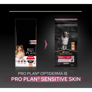 Pro Plan Medium Adult Sensitive Skin met zalm en rijst hondenvoer