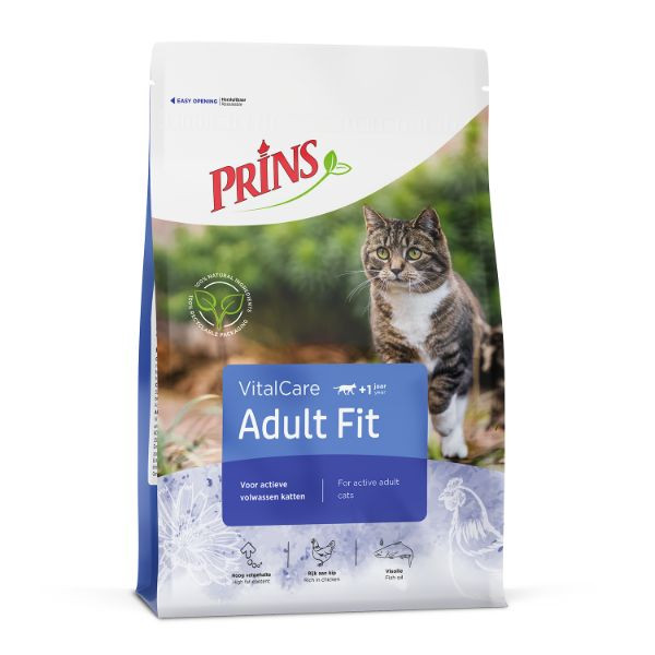 Prins VitalCare Adult Fit kattenvoer