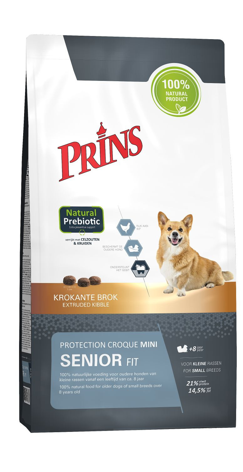 Prins Protection Croque Mini Senior Fit hondenvoer
