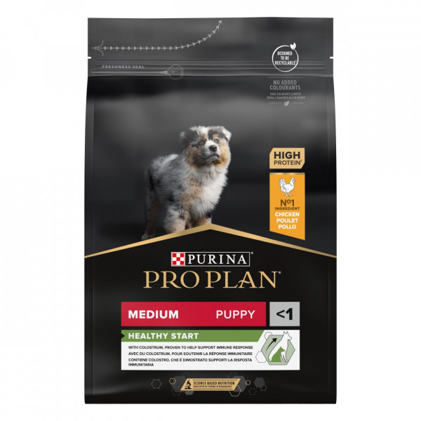 Pro Plan Pro Plan Medium Puppy Healthy Start met kip hondenvoer 12 kg