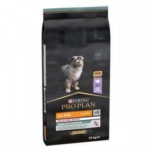 Afbeelding Purina Pro Plan Medium Puppy - Sensitive Digestion Graanvrij - 12 kg door Brekz.nl