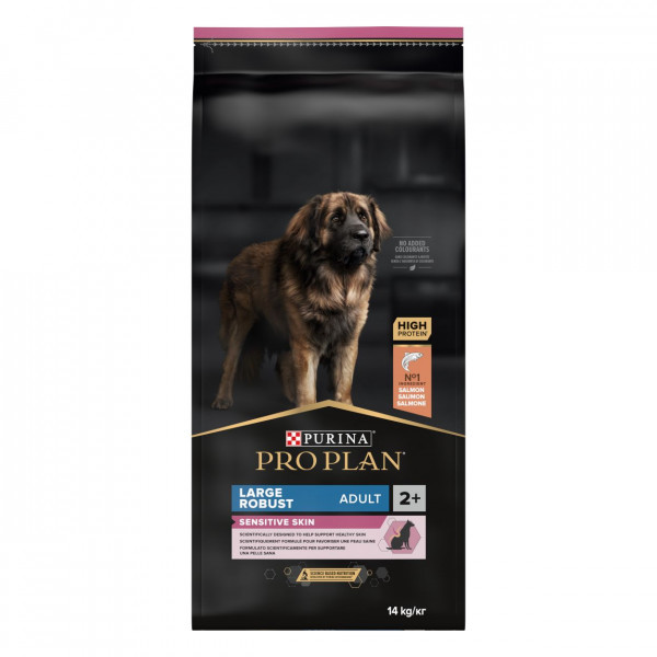Pro Plan Pro Plan Large Robust Adult Sensitive Skin met zalm hondenvoer 2 x 14 kg