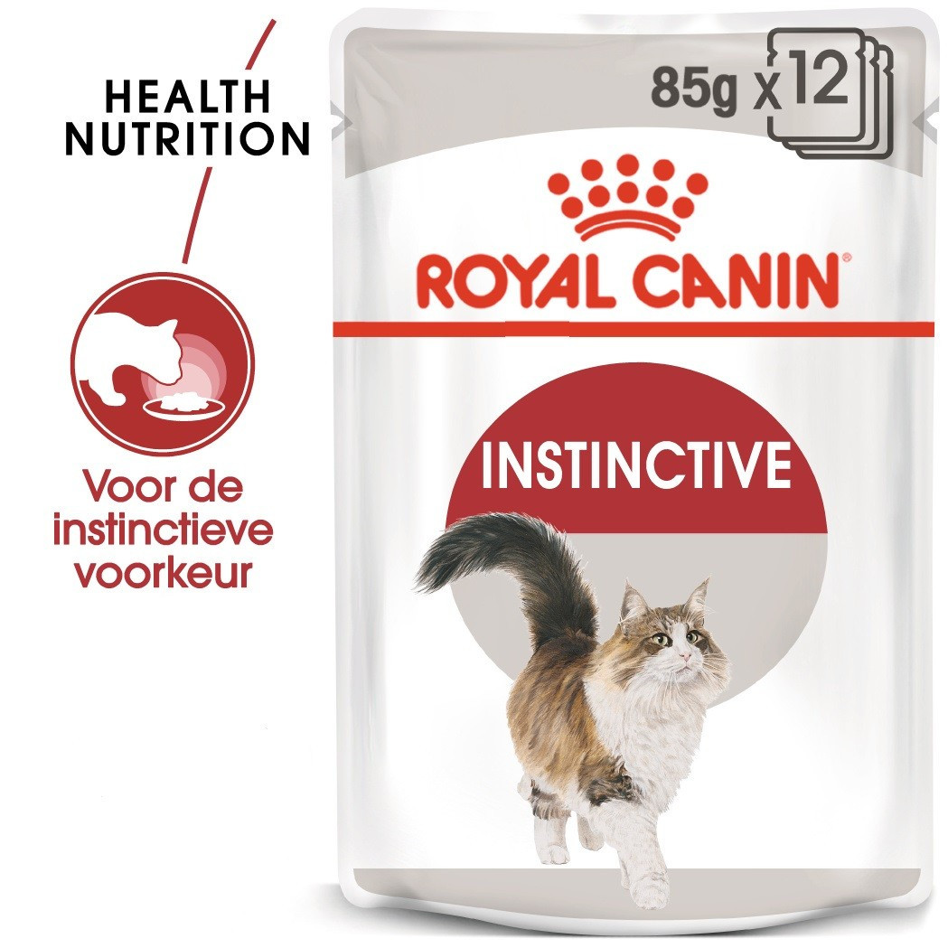 Royal Canin Instinctive in jelly natvoer kat (85 g)