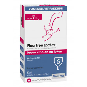 Exil Flea Free Spot on kat