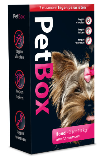 PetBox hond tegen vlooien, teken, wormen | Goedkoper
