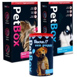 PetBox hond tegen vlooien, teken, wormen | Goedkoper
