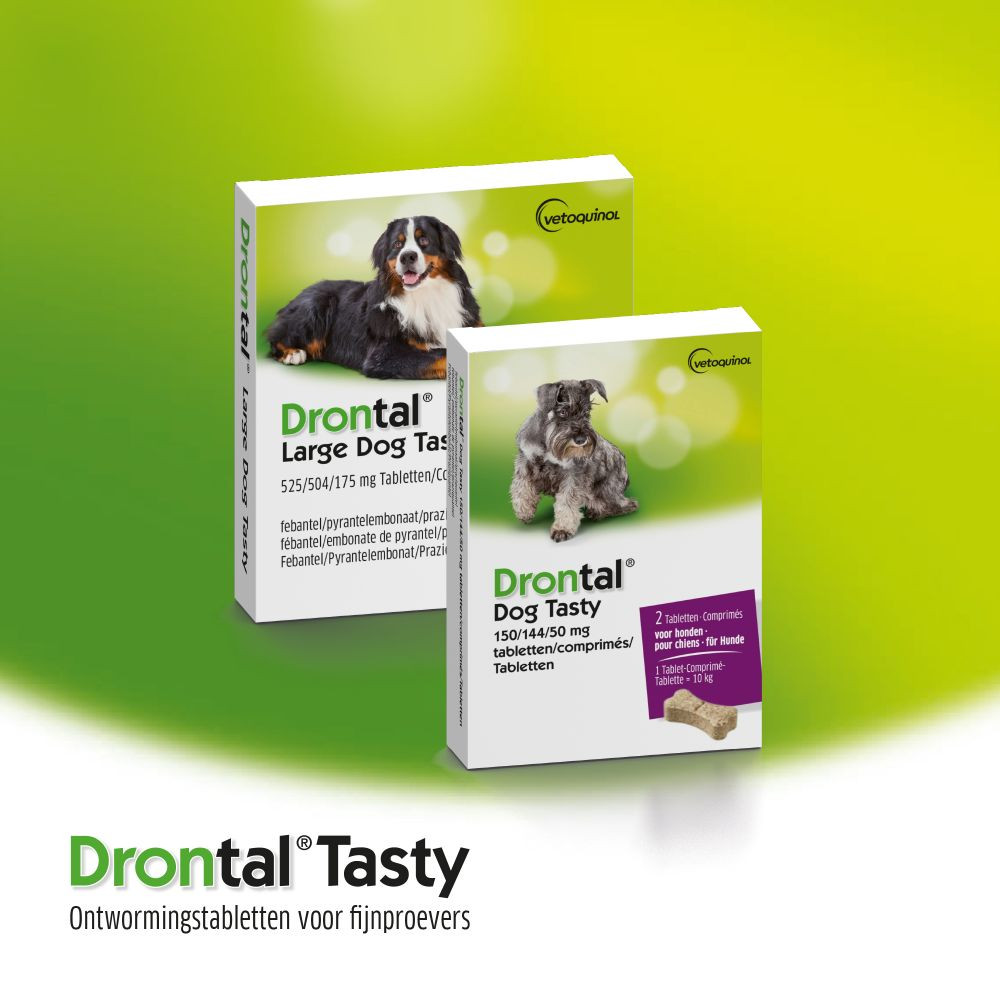 Drontal Dog Tasty Ontwormingsmiddel