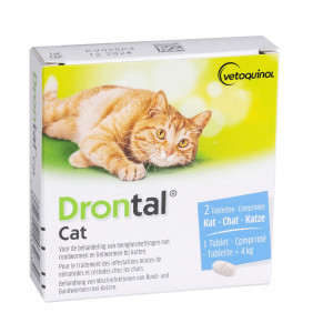 Drontal Cat ontwormingsmiddel kat 24 Tabletten