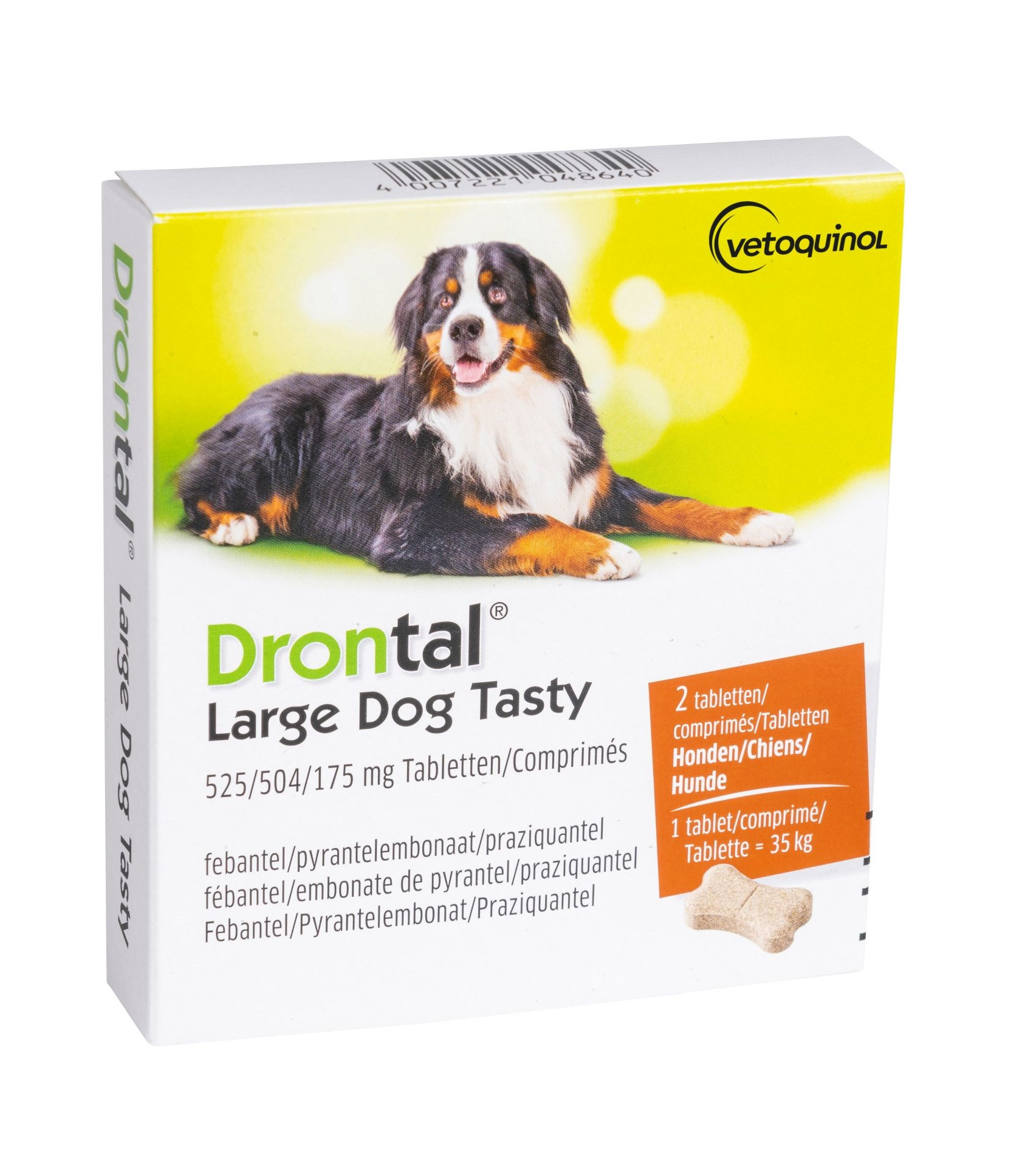 Drontal Large Dog / XL 525/504/175 mg ontwormingsmiddel