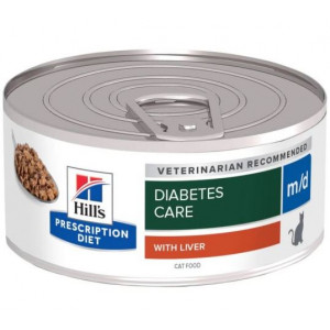 Hill's Prescription Diet M/D Diabetes Care nat kattenvoer blik