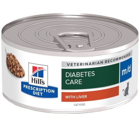Hill's Prescription Diet M/D Diabetes Care nat kattenvoer blik
