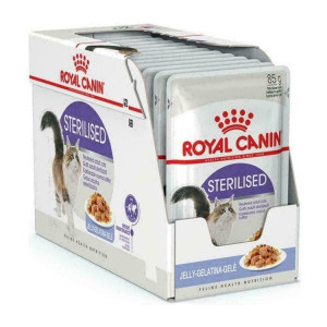 Royal Canin Pouch Sterilised kattenvoer In Gelei