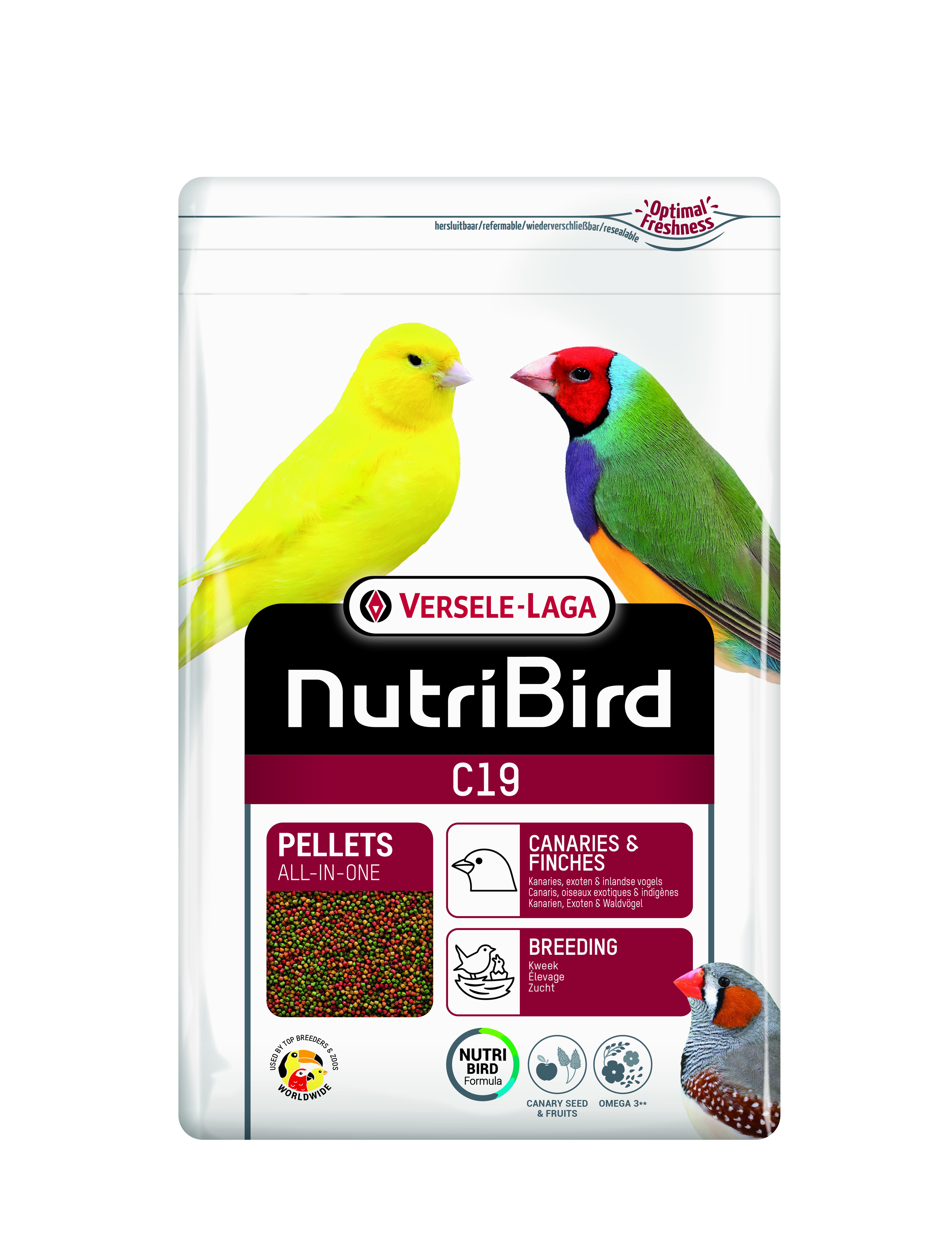 Nutribird C19 kweek kanaries en exoten