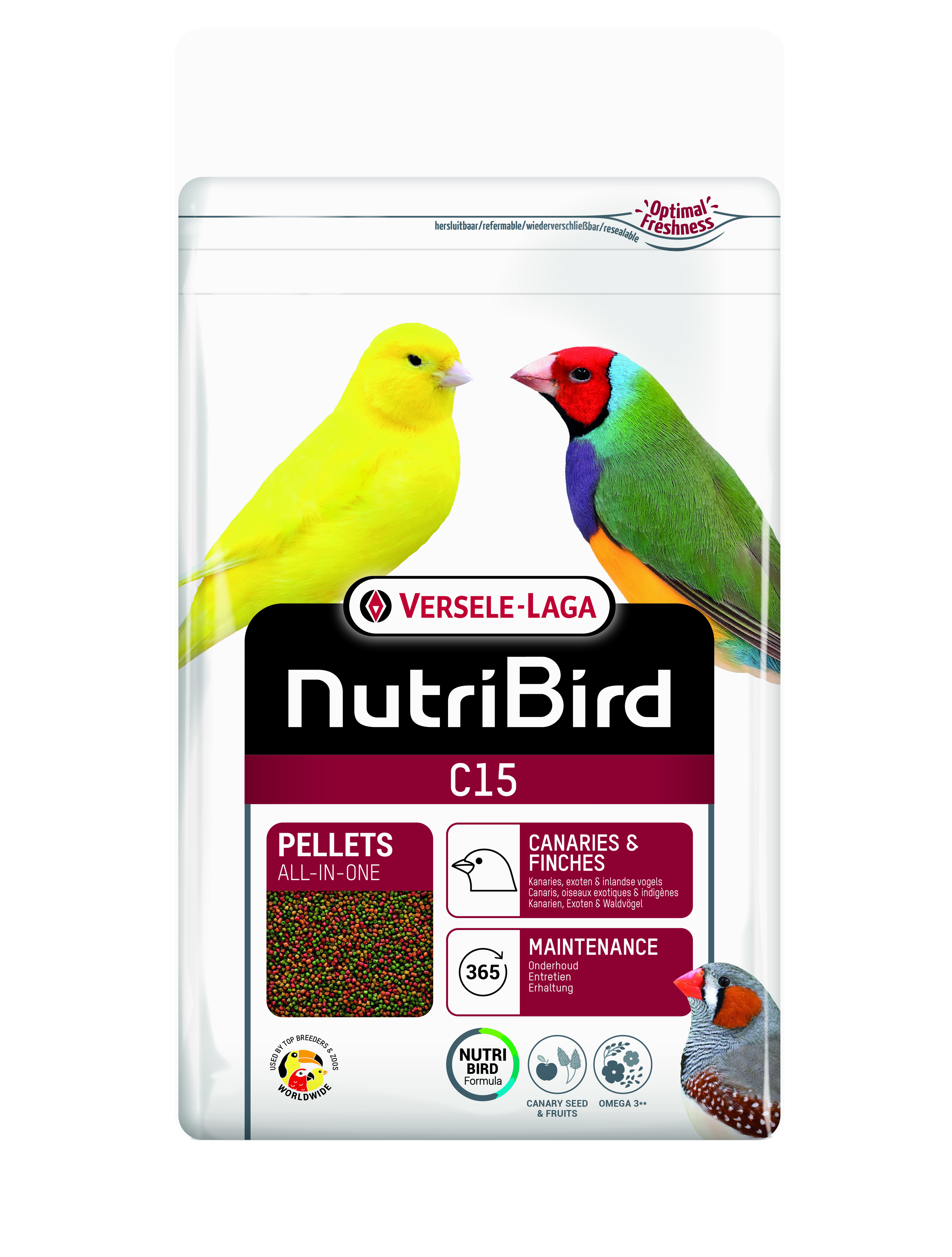 Nutribird C15 kanaries en exoten