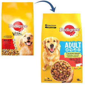Pedigree Adult met rund & groenten hondenvoer
