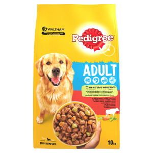 Afbeelding Pedigree Droog Adult Rund 10 Kg door Brekz.nl