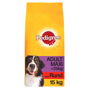 Experiment kruising Italiaans Pedigree Adult Maxi met rund & rijst hondenvoer | Goedkoop