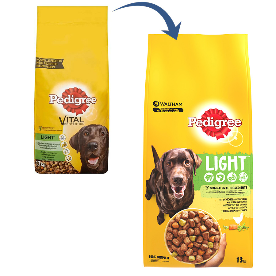 Pedigree Adult Light met kip & groenten hondenvoer