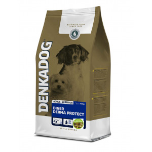 Afbeelding Denkadog Diner Derma Protect hondenvoer 10 kg door Brekz.nl