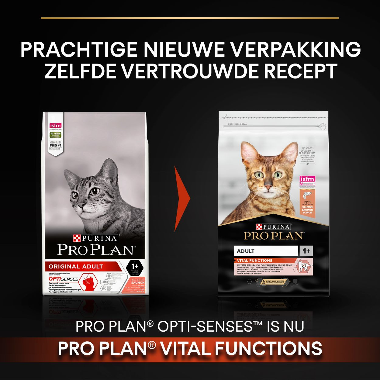 Pro Plan Original Adult Zalm Optisenses kattenvoer
