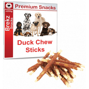 Brekz Premium Duck Chew Sticks 200 gram Per stuk