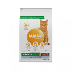Afbeelding Iams for Vitality Adult met tonijn kattenvoer 10 kg door Brekz.nl