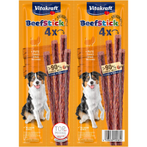 Vitakraft Beefstick met kalkoen hondensnack (4 st.) 3 verpakkingen