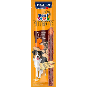 Vitakraft Beef Stick Superfood 25 g - Hondensnacks - Rund&Wortel